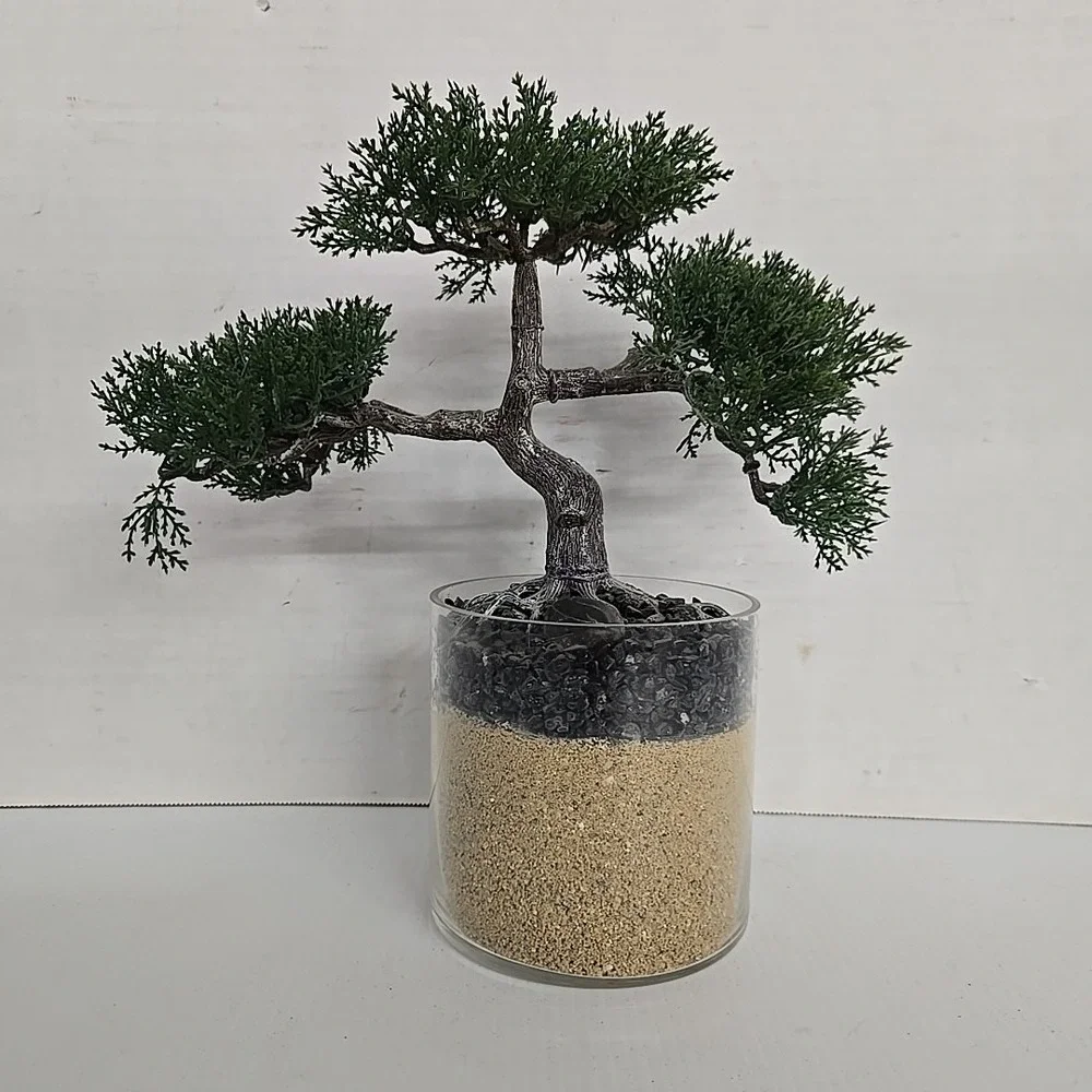 Artificial Bonsai Tree Juniper Faux Plants‎ Indoor Small Fake Plants Decor